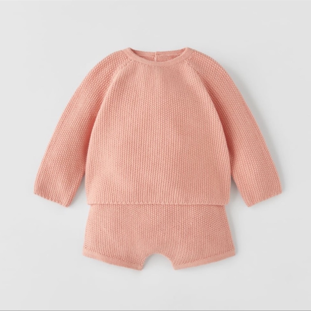 NWOT Zara Baby Girl Sweater Set